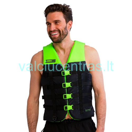 JOBE vyriška liemenė juoda/žalia